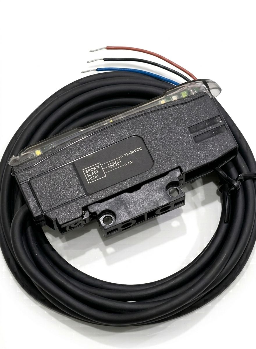 เครื่องขยายสัญญาณเซนเซอร์ไฟเบอร์ออปติก (fiber optic sensor amplifier)